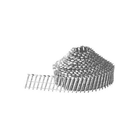 Coilnagels 15° conisch gewikkeld 2,1x45mm galv/ring 16.000 stuks